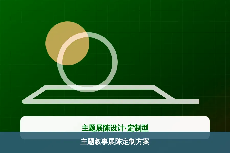 主题叙事展陈定制方案产品示意图